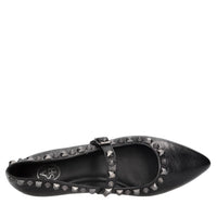 Ballerine modello Beatnik in pelle e borchie 