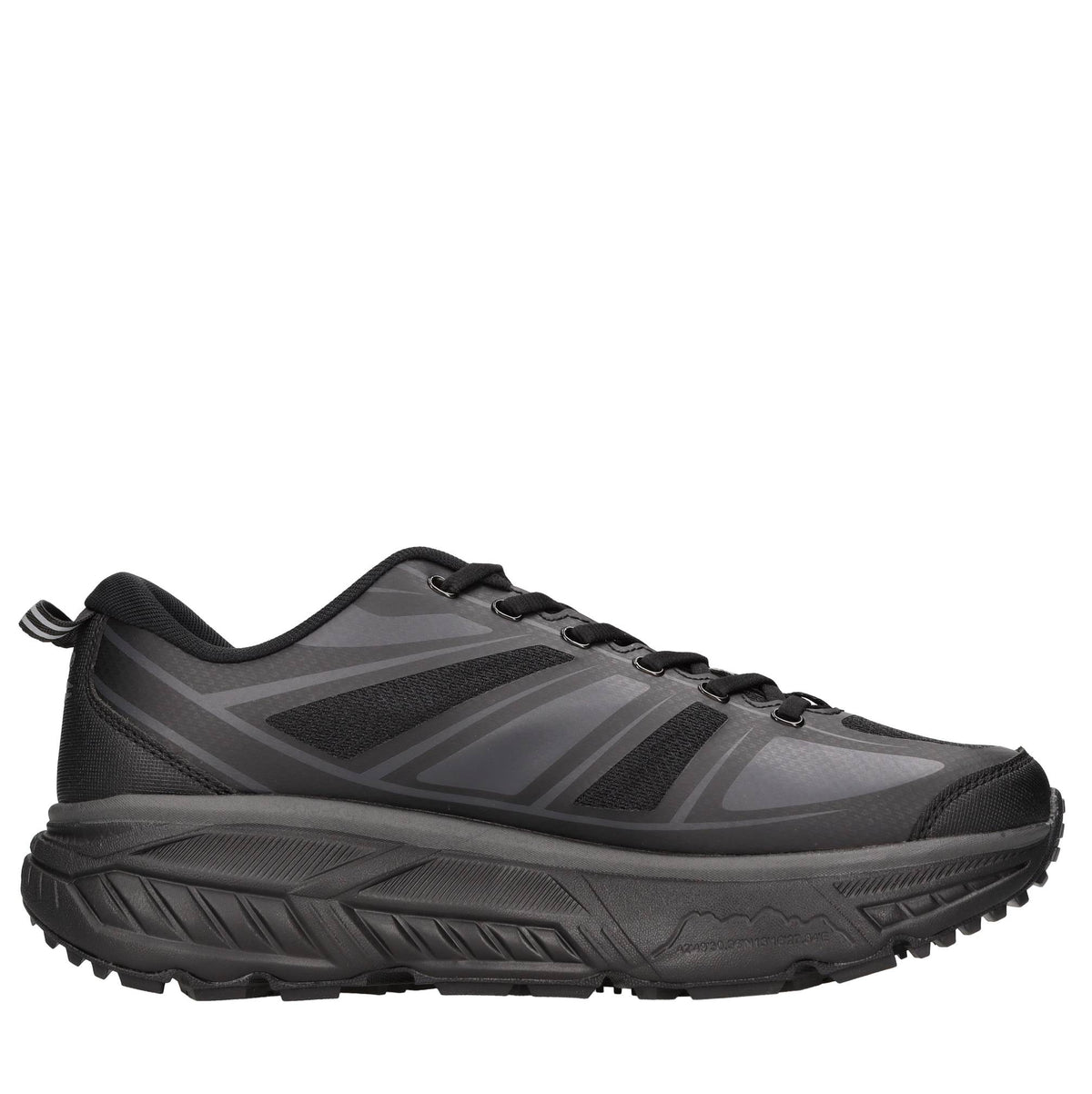 Sneakers modello in tessuto tecnico con inserti in gomma 