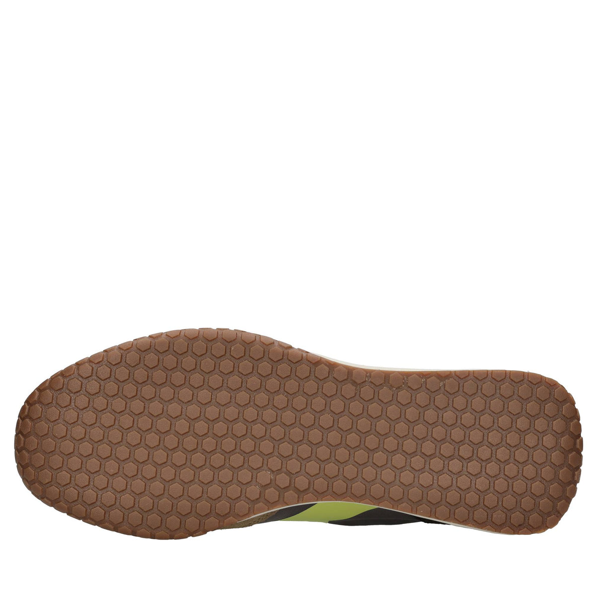 Sneakers in camoscio e tessuto 