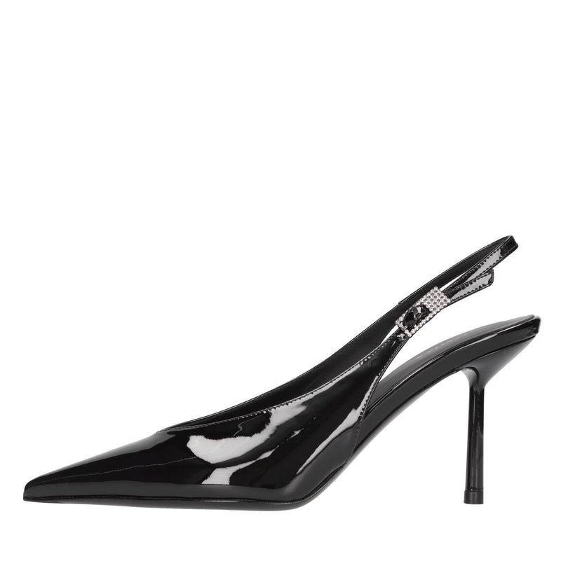 Décolleté Slingback modello CLIVAGE KABIR in pelle verniciata 