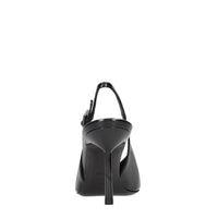 Décolleté Slingback modello CLIVAGE KABIR in pelle verniciata 