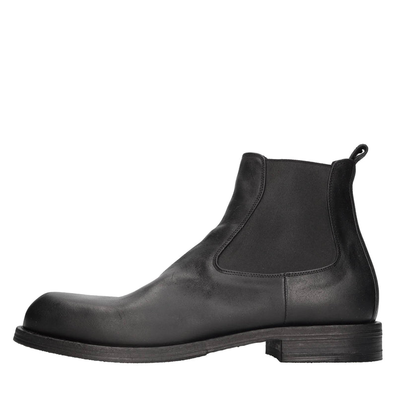 Stivaletti Beatles modello BULK in pelle e tessuto 