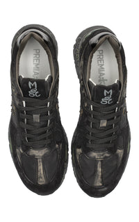 Sneakers multimateriale 