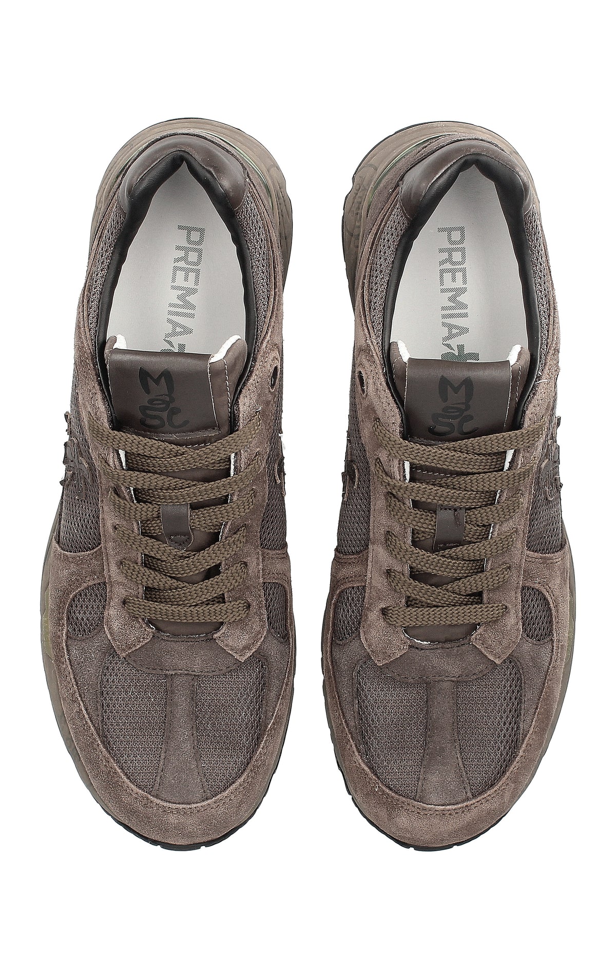 Sneakers multimateriale 