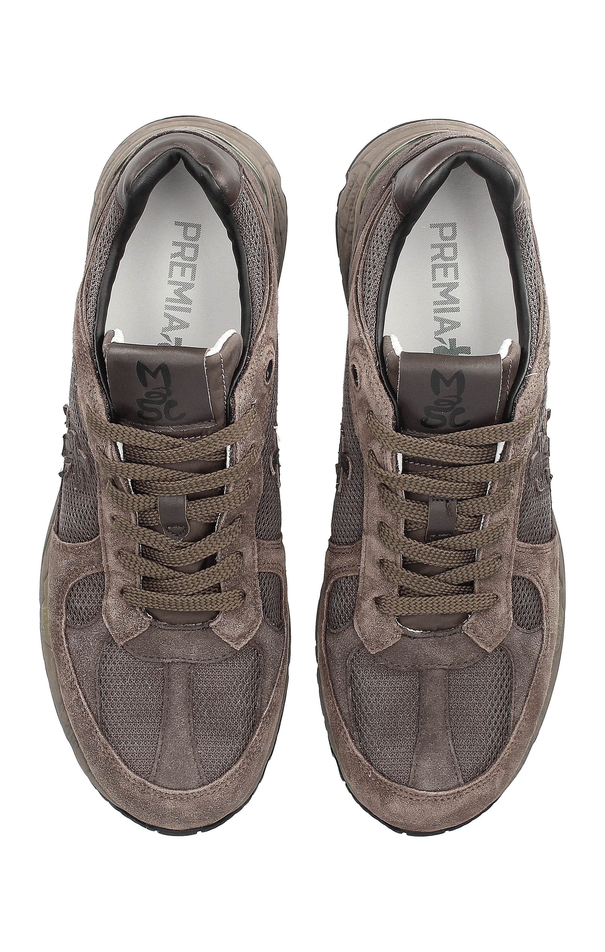 Sneakers multimateriale 