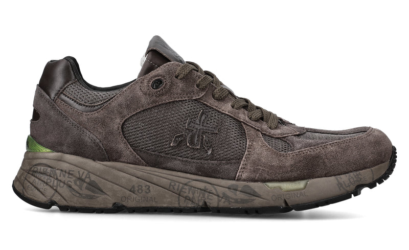 Sneakers multimateriale 