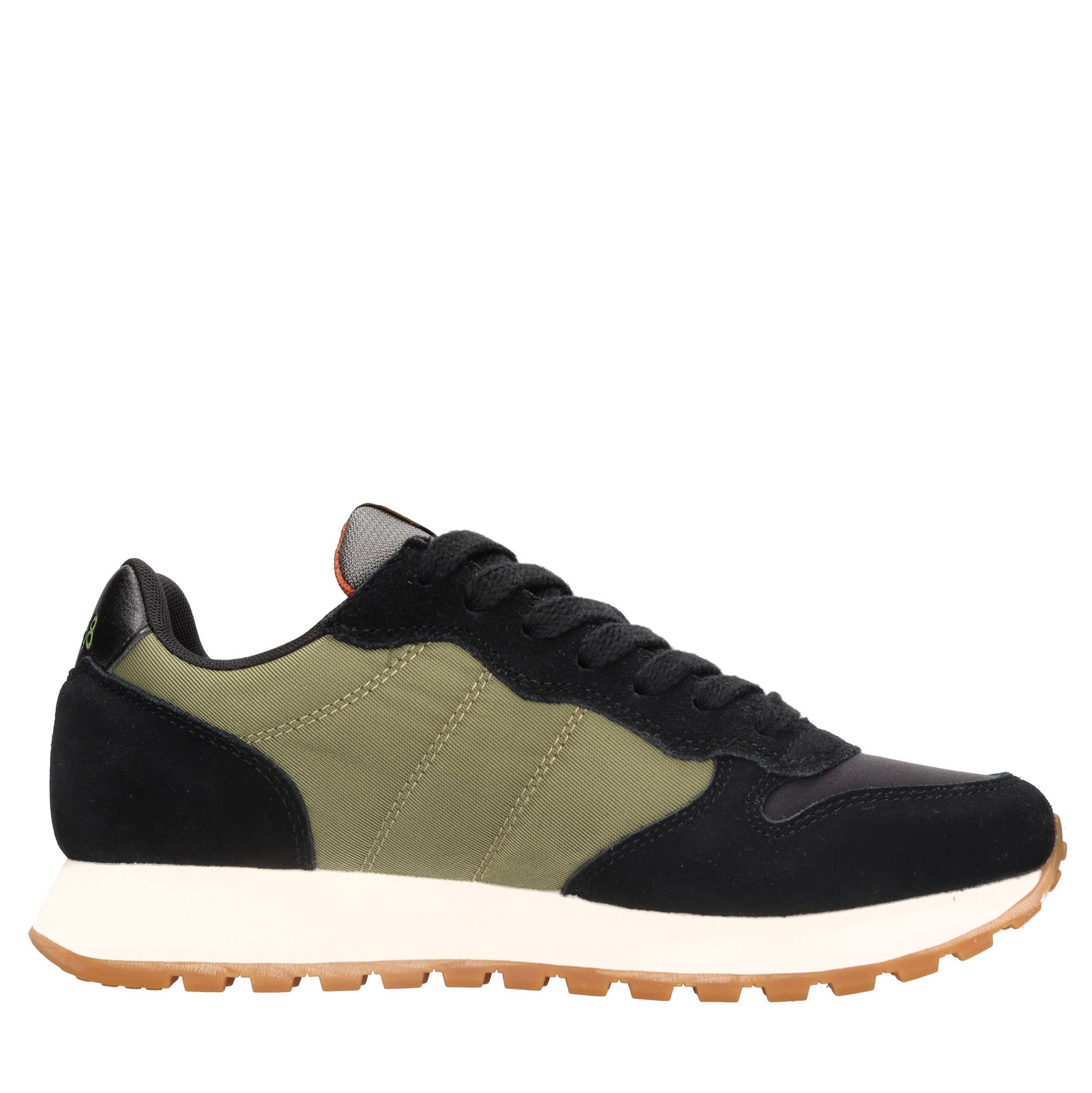 Sneakers modello Z44114 SUN68 in pelle scamosciata e tessuto traspirante 