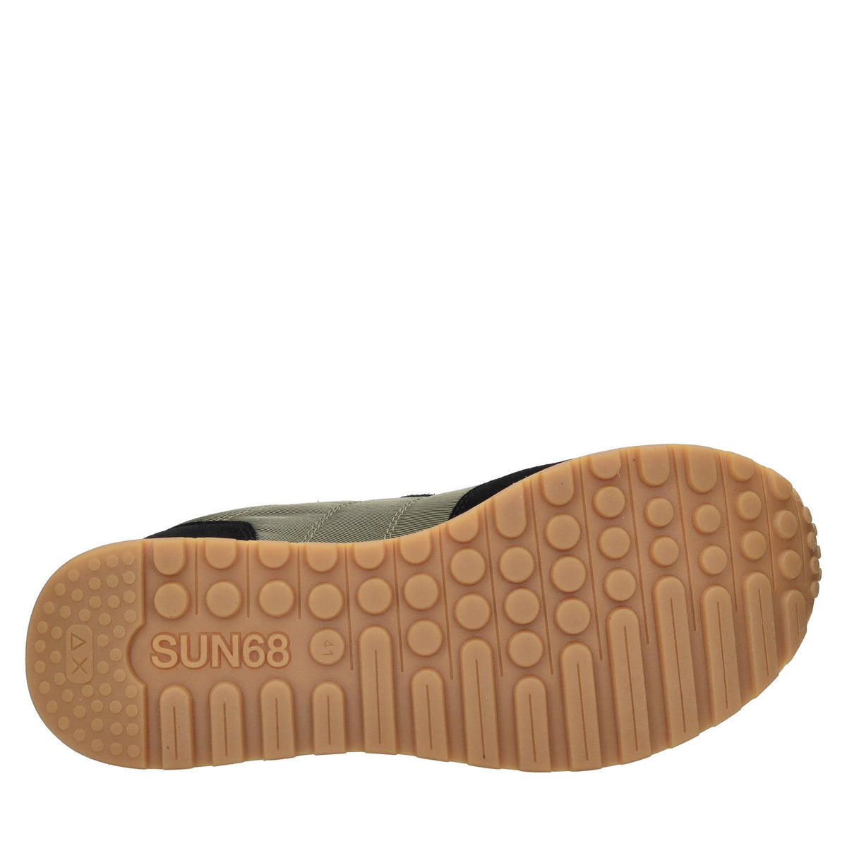 Sneakers modello Z44114 SUN68 in pelle scamosciata e tessuto traspirante 