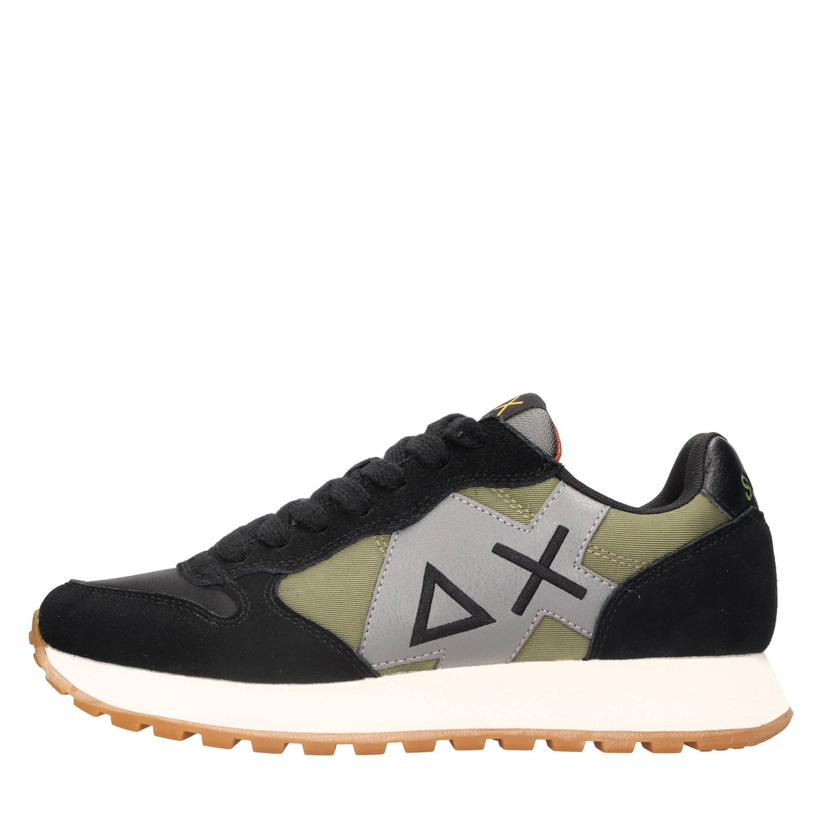 Sneakers modello Z44114 SUN68 in pelle scamosciata e tessuto traspirante 