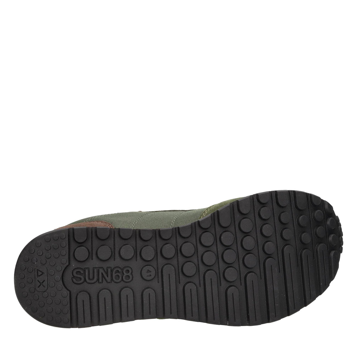 Sneakers modello Z44117 SUN68 in pelle scamosciata e tessuto traspirante 
