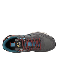 Sneakers modello Z44128 SUN68 in pelle scamosciata e tessuto traspirante 
