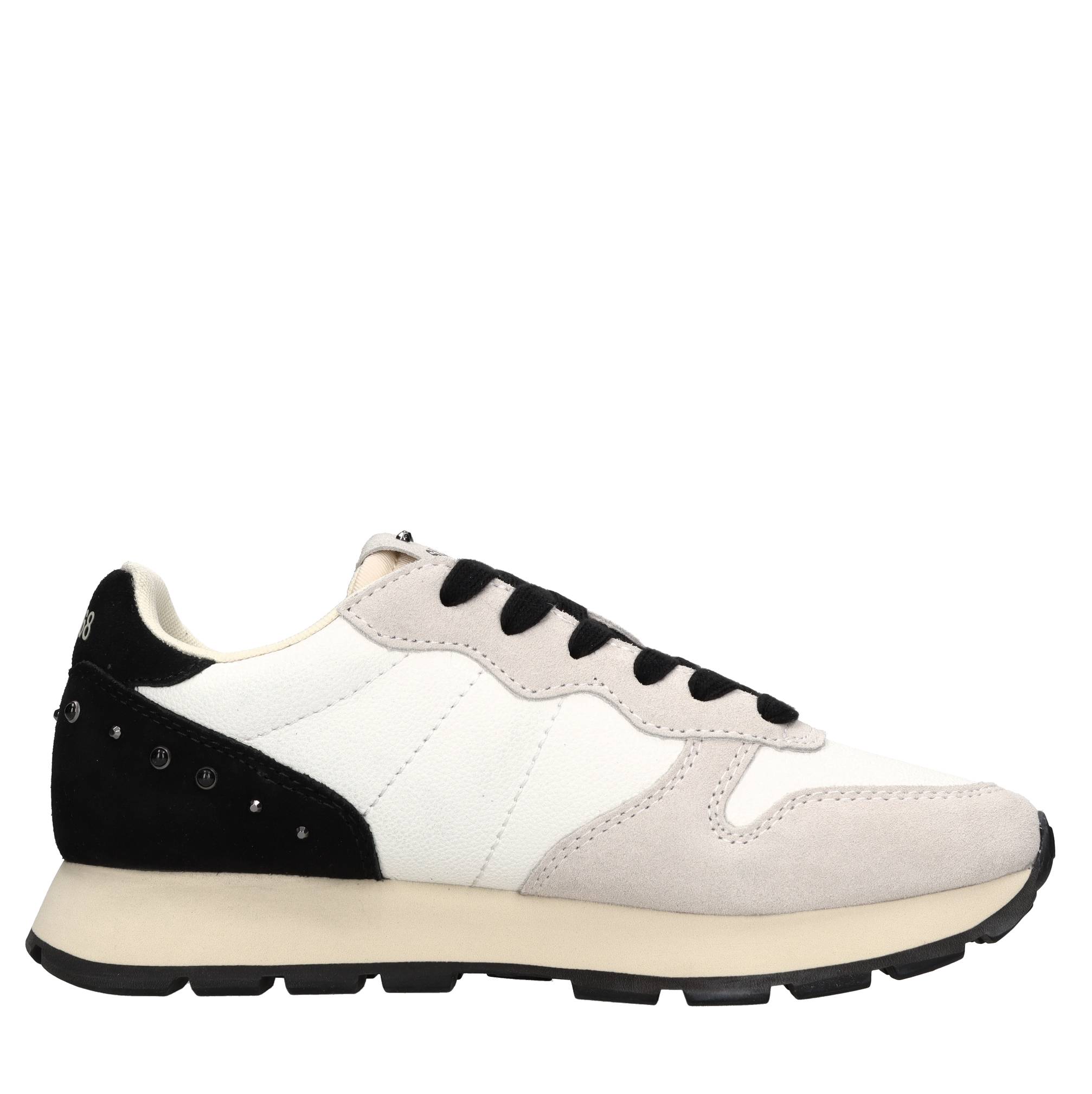 Sneakers modello Z44206 SUN68 in pelle scamosciata e tessuto traspirante 