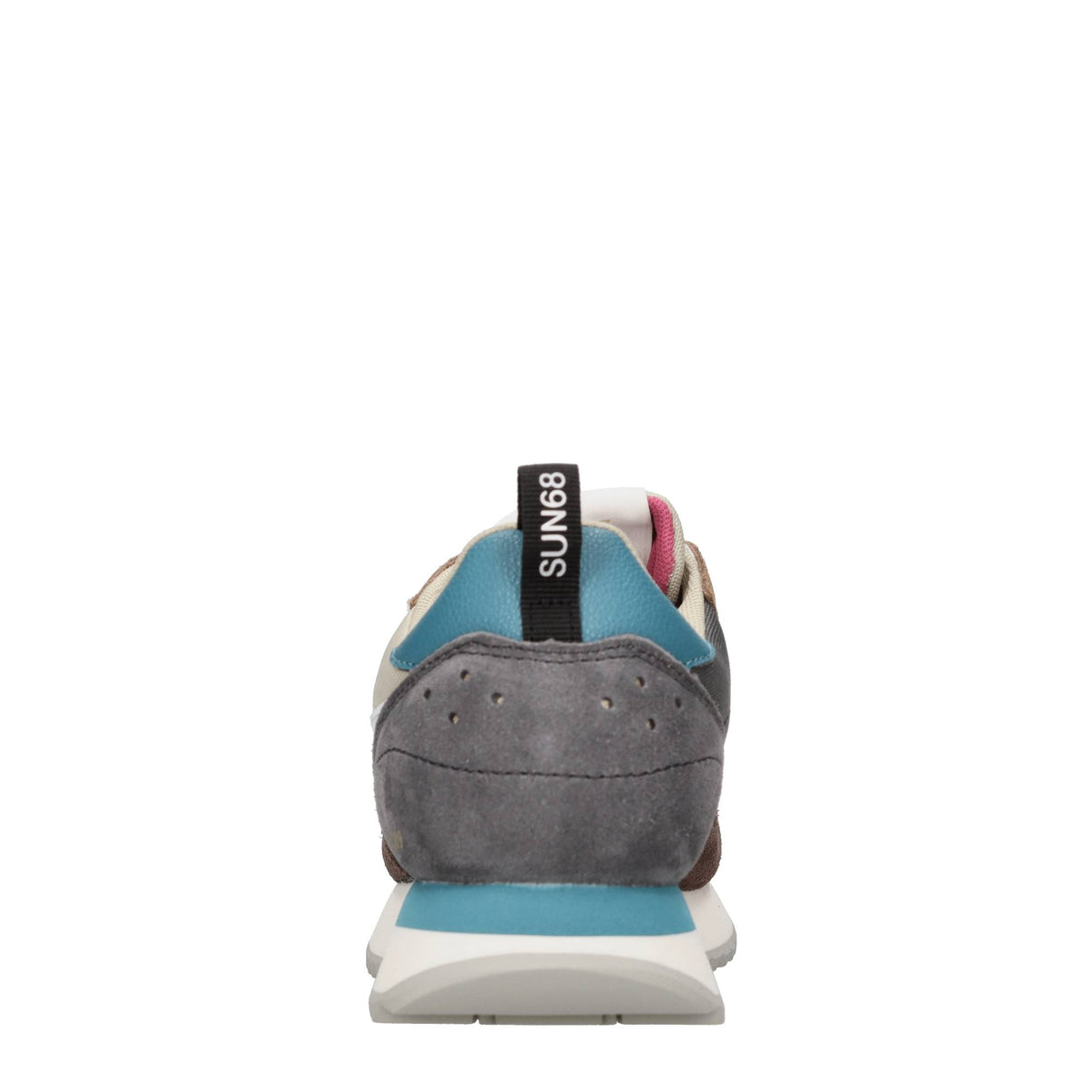 Sneakers modello Z44209 SUN68 in pelle scamosciata e tessuto traspirante 