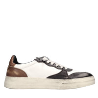 Sneakers in pelle 