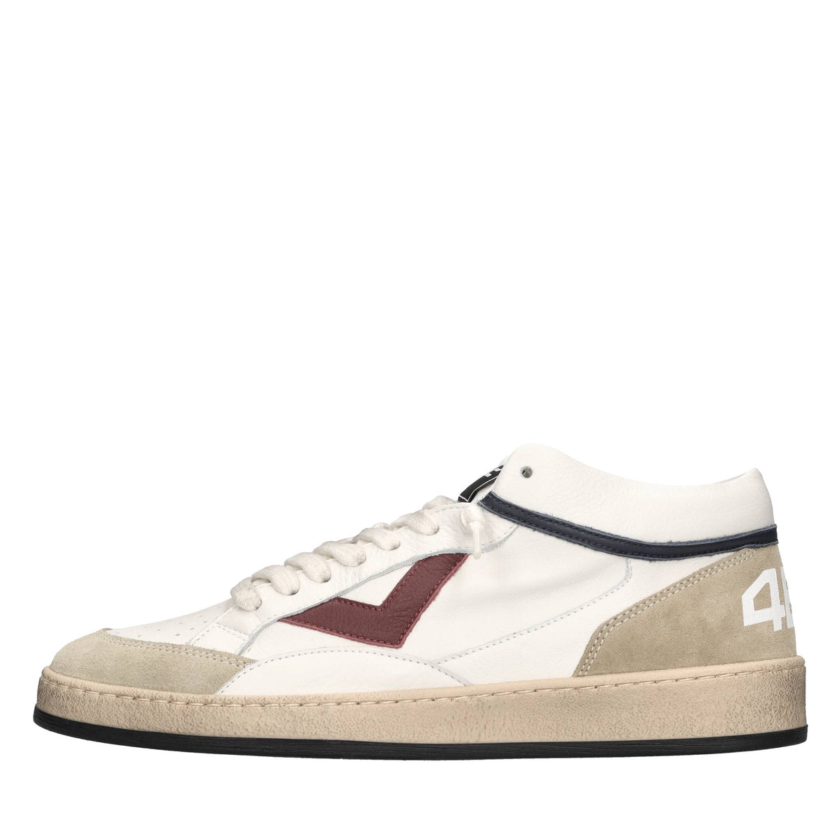 Sneakers in pelle e camoscio 