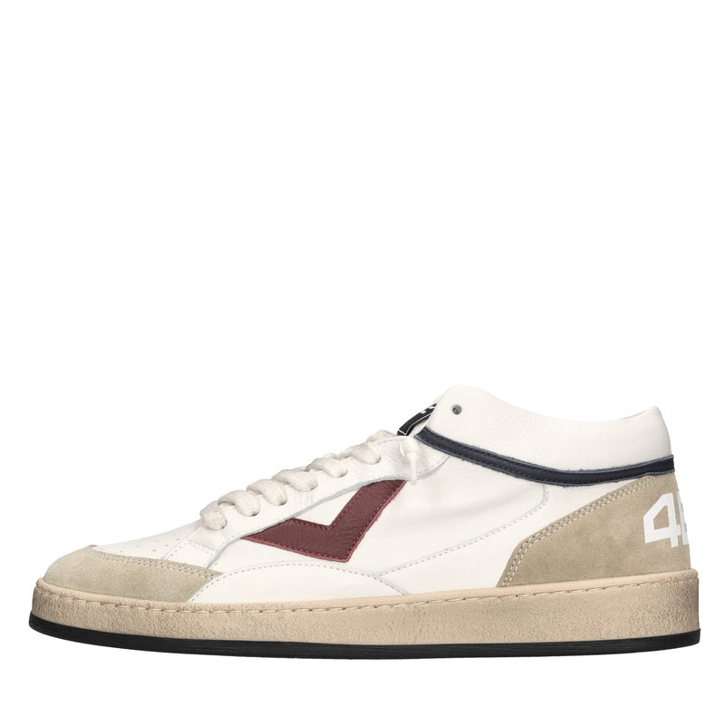 Sneakers in pelle e camoscio 