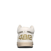 Sneakers in pelle,camoscio e cavallino 
