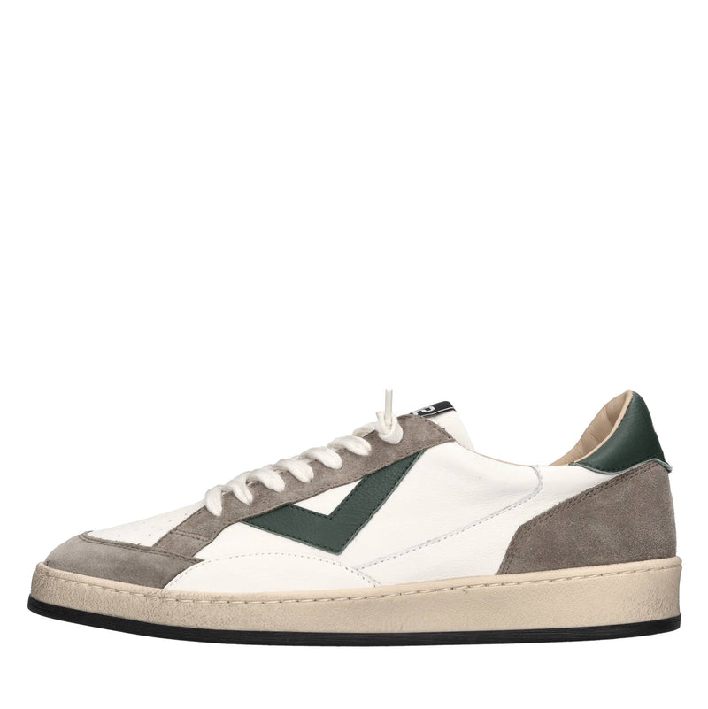 Sneakers in pelle e camoscio 