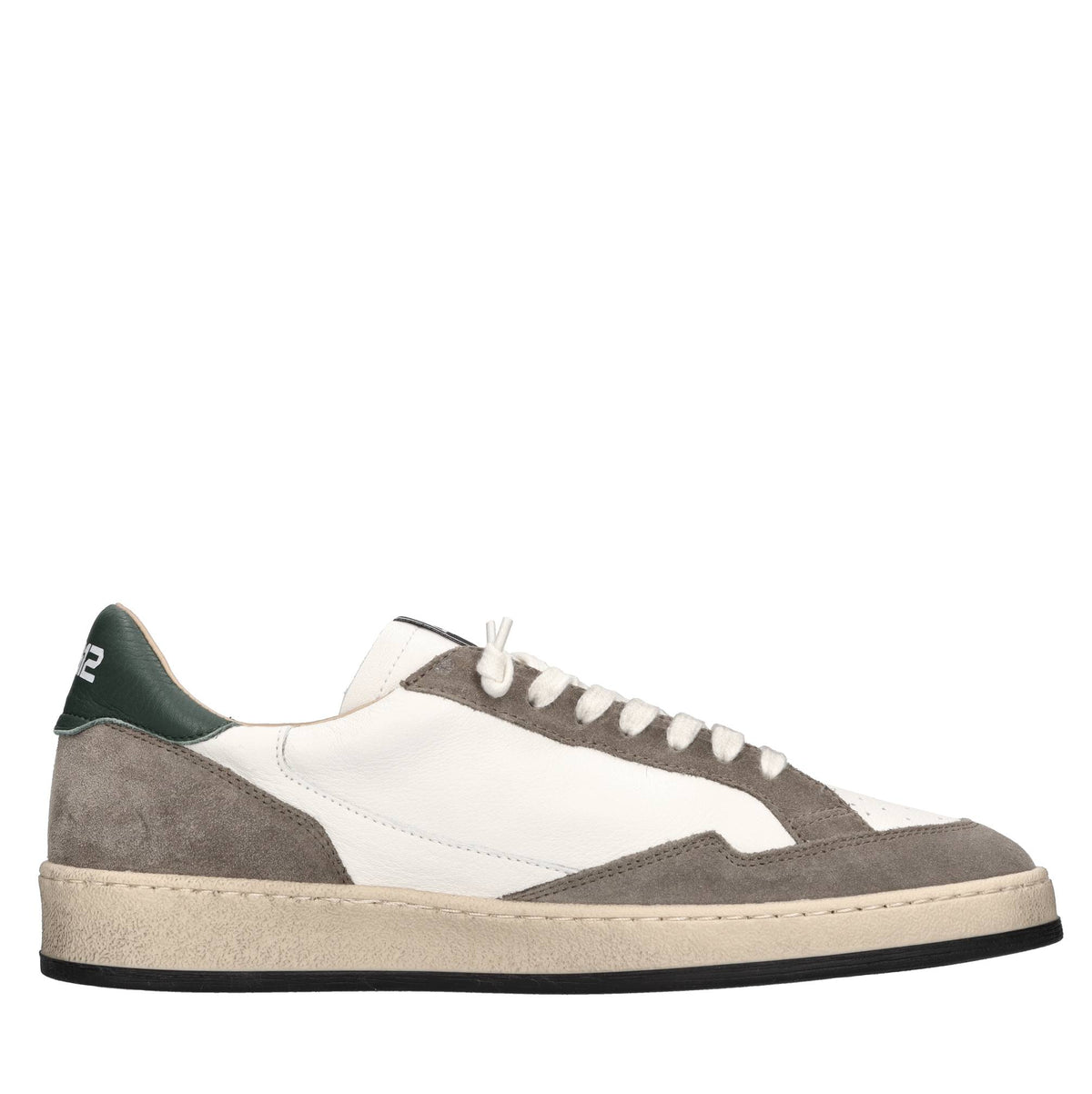 Sneakers in pelle e camoscio 