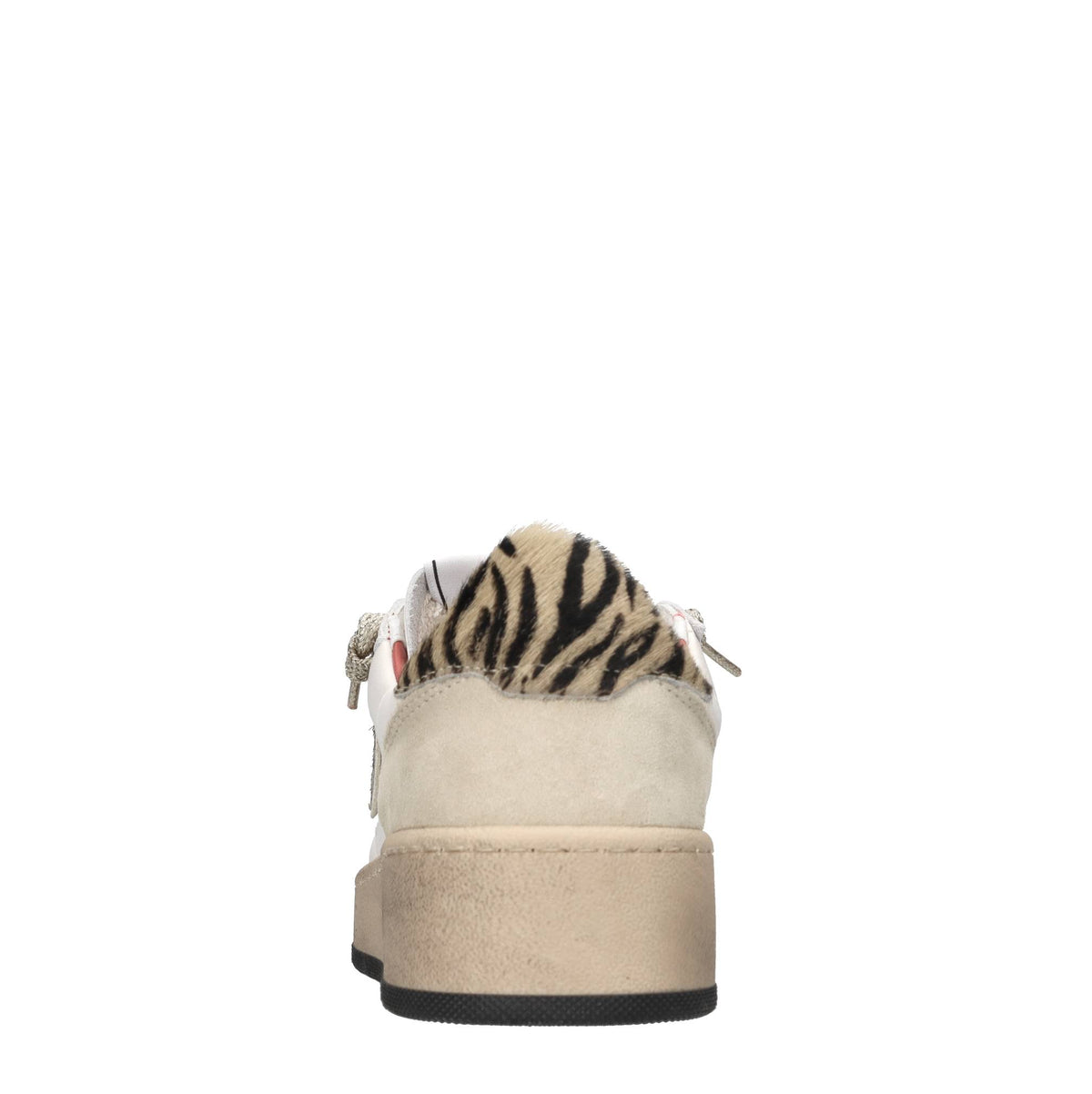 Sneakers in pelle,camoscio e cavallino 