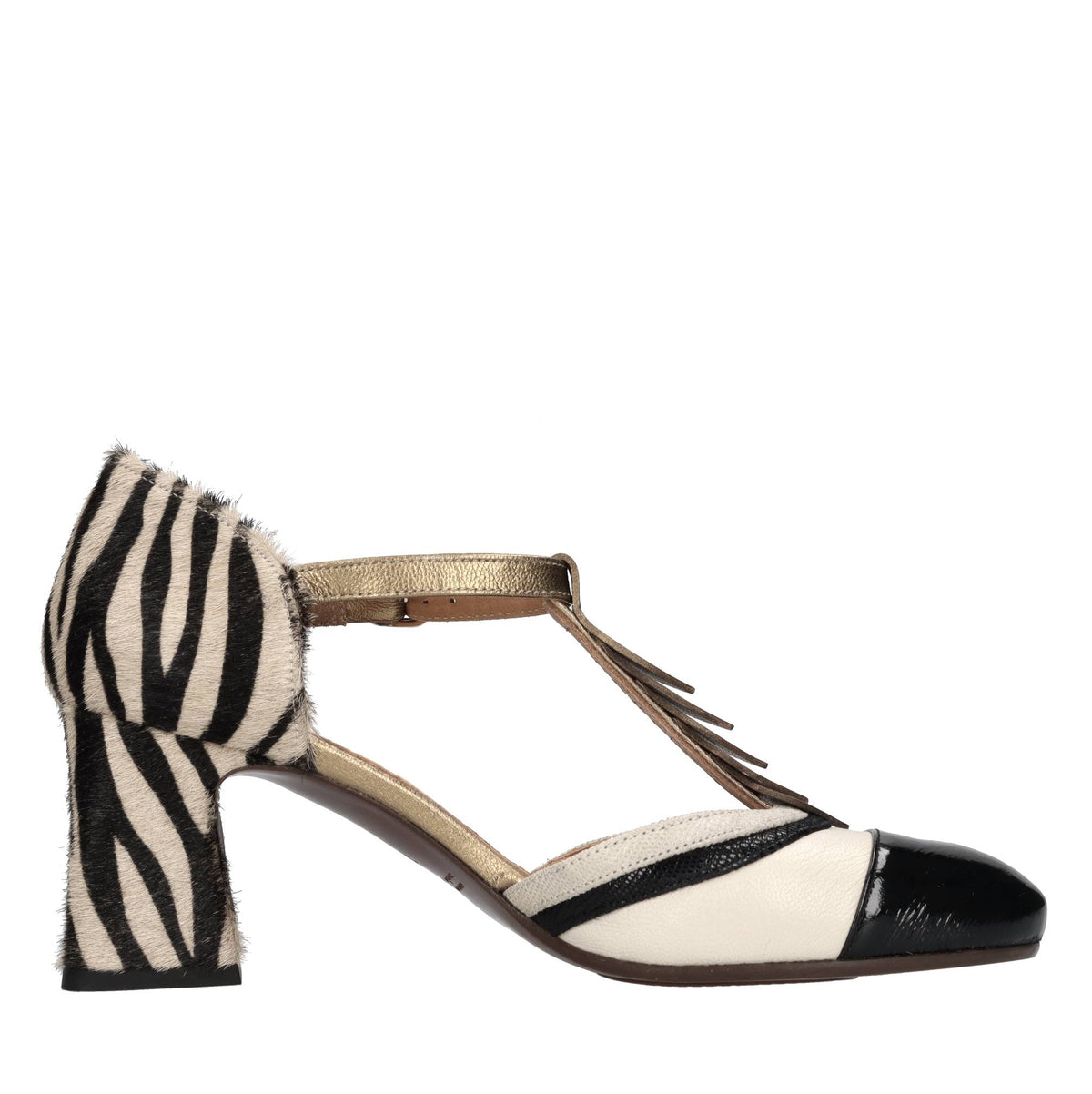 Décolleté modello Filly in pelle 