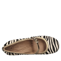 Décolleté modello Mumma in pelle e ecopelle 