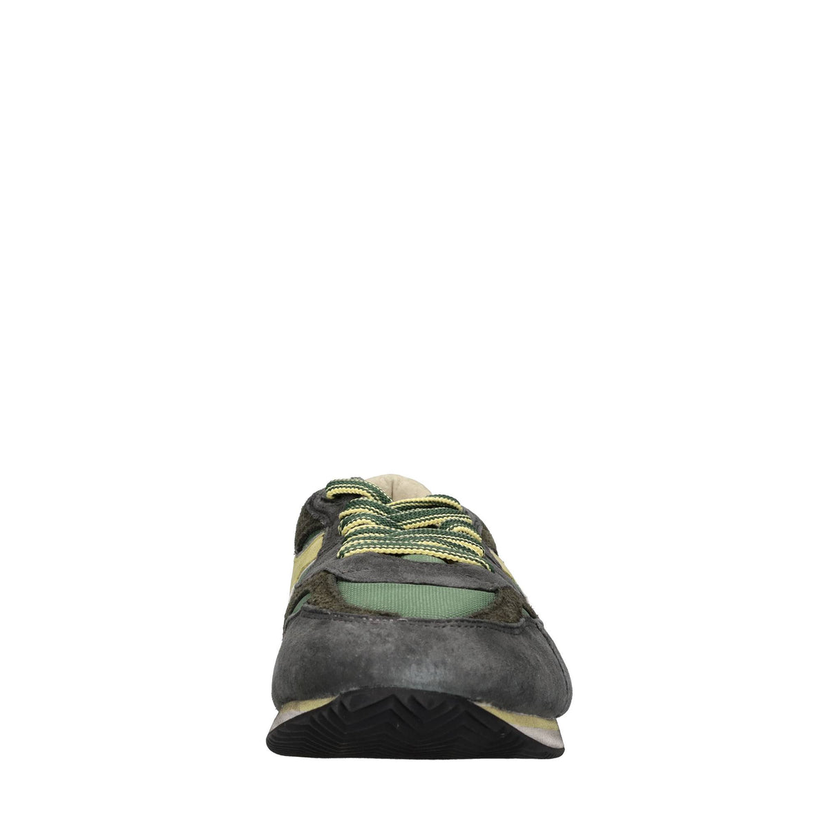 Sneakers modello HERITAGE in tessuto e pelle scamosciata 