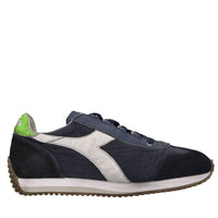 Sneakers modello HERITAGE in tessuto e pelle scamosciata 