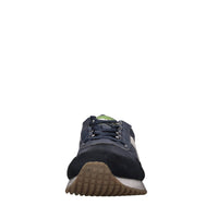 Sneakers modello HERITAGE in tessuto e pelle scamosciata 