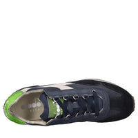 Sneakers modello HERITAGE in tessuto e pelle scamosciata 