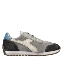 Sneakers modello HERITAGE in tessuto e pelle scamosciata 