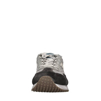 Sneakers modello HERITAGE in tessuto e pelle scamosciata 