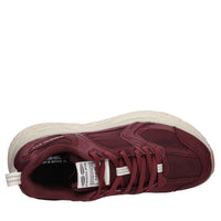 Sneakers in ecopelle e tessuto 