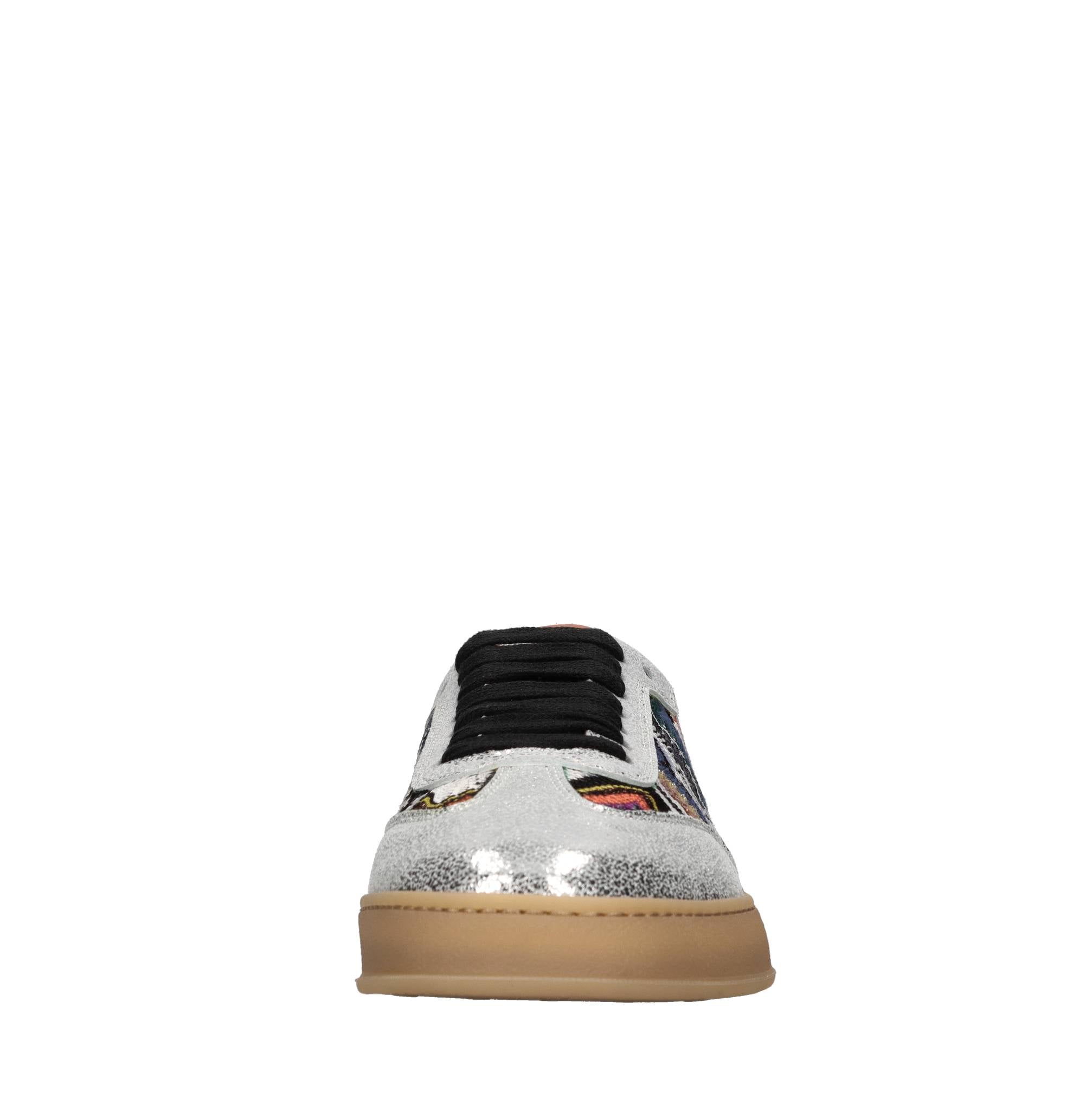 Sneakers modello ALICE in pelle e inserti in tessuto 