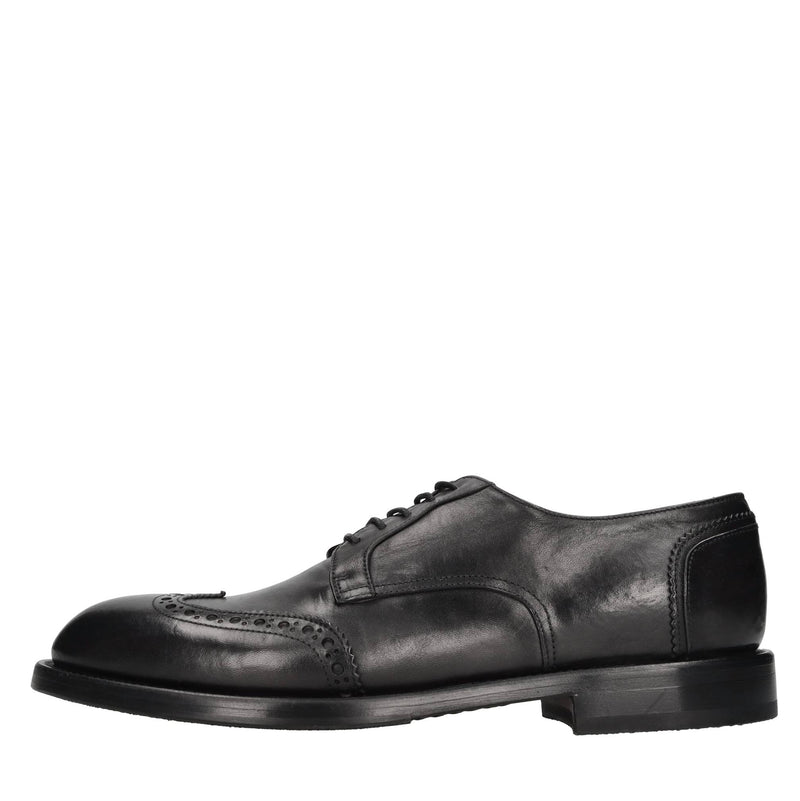 Stringate in pelle 