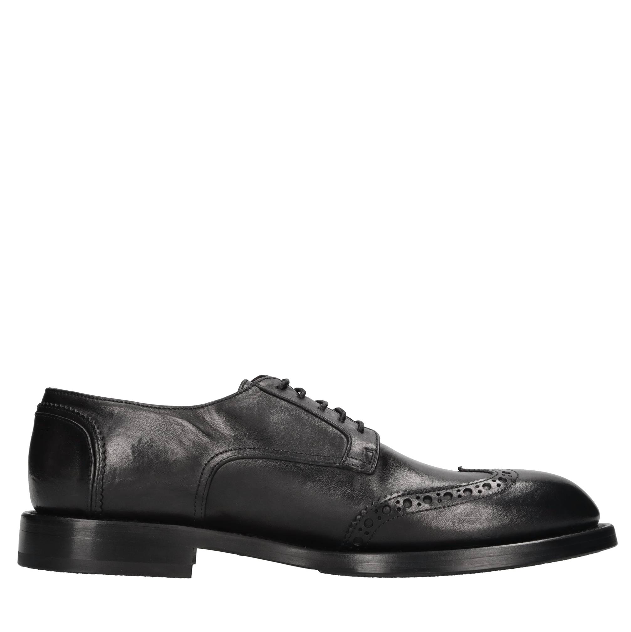 Stringate in pelle 