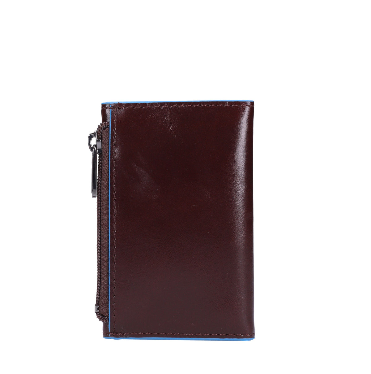Portafoglio e porta carte di credito in pelle 