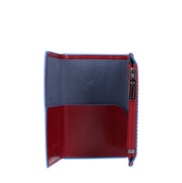 Portafoglio e porta carte di credito in pelle 