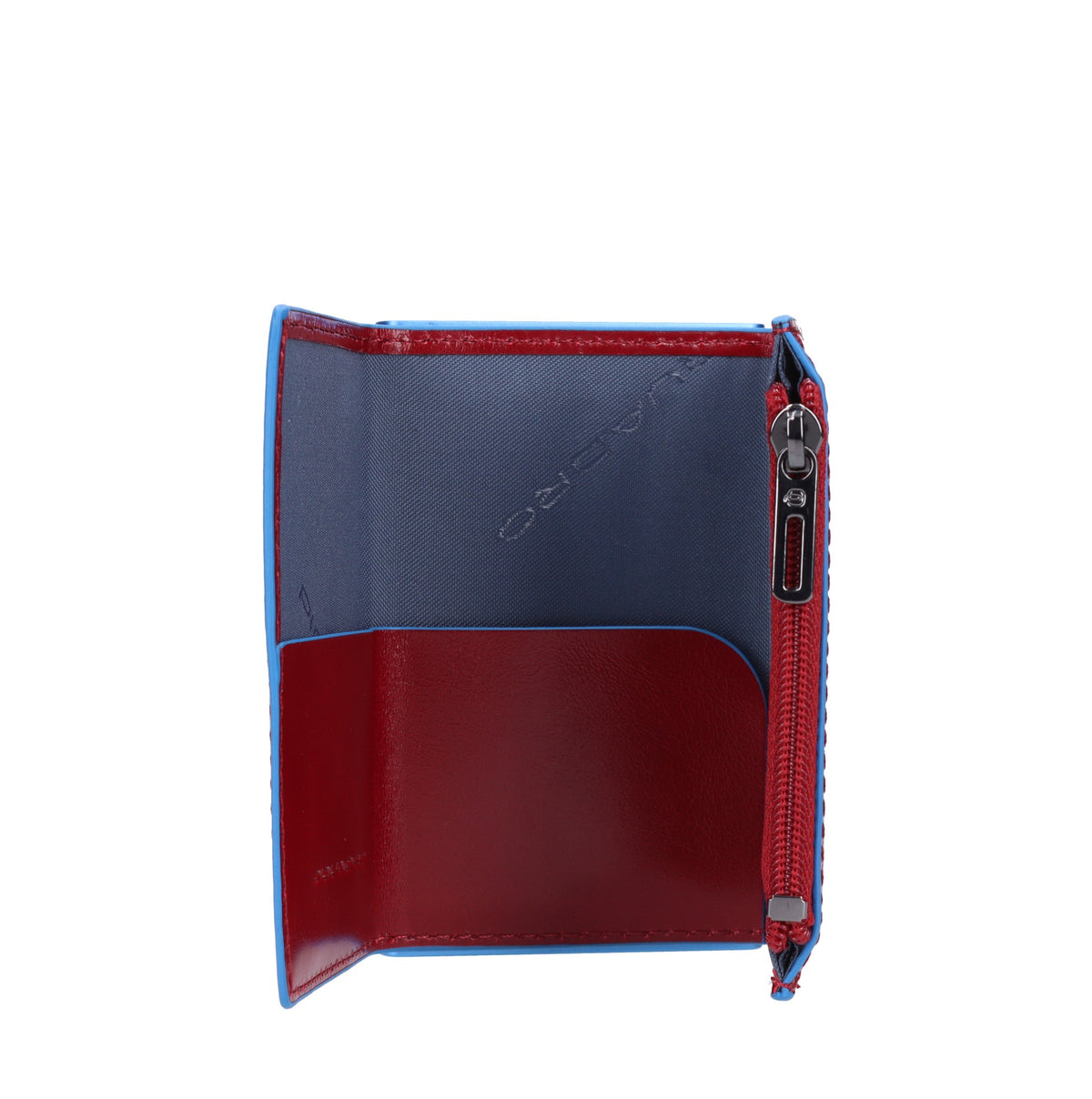 Portafoglio e porta carte di credito in pelle 