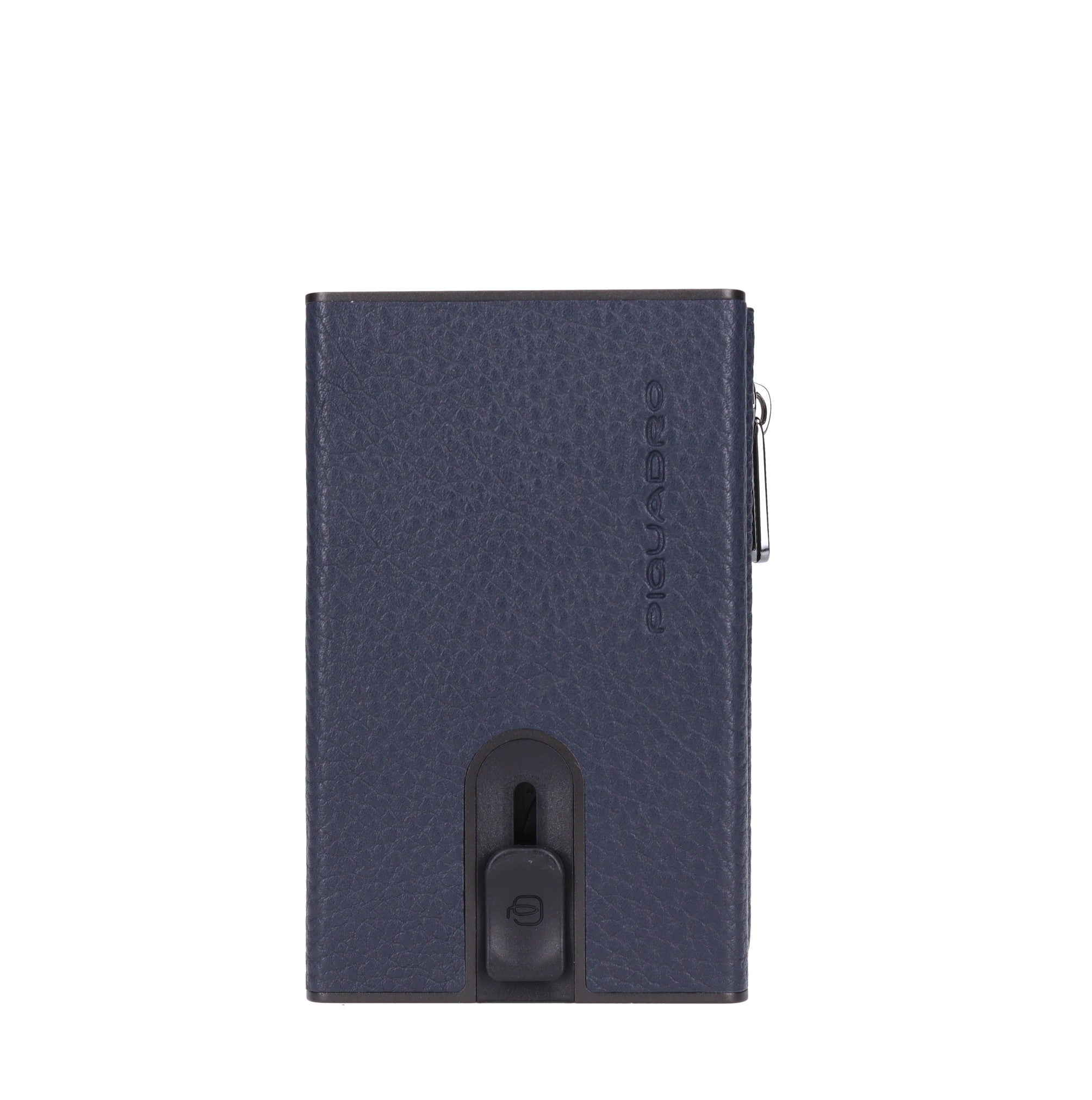 Portafoglio e porta carte di credito in pelle 