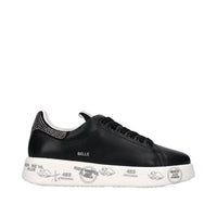 Sneakers Belle Var 7810 in pelle, ecopelle e tessuto<BR/> 