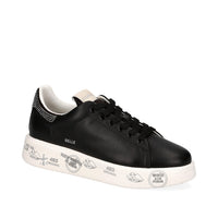 Sneakers Belle Var 7810 in pelle, ecopelle e tessuto<BR/> 