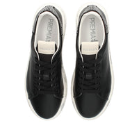 Sneakers Belle Var 7810 in pelle, ecopelle e tessuto<BR/> 