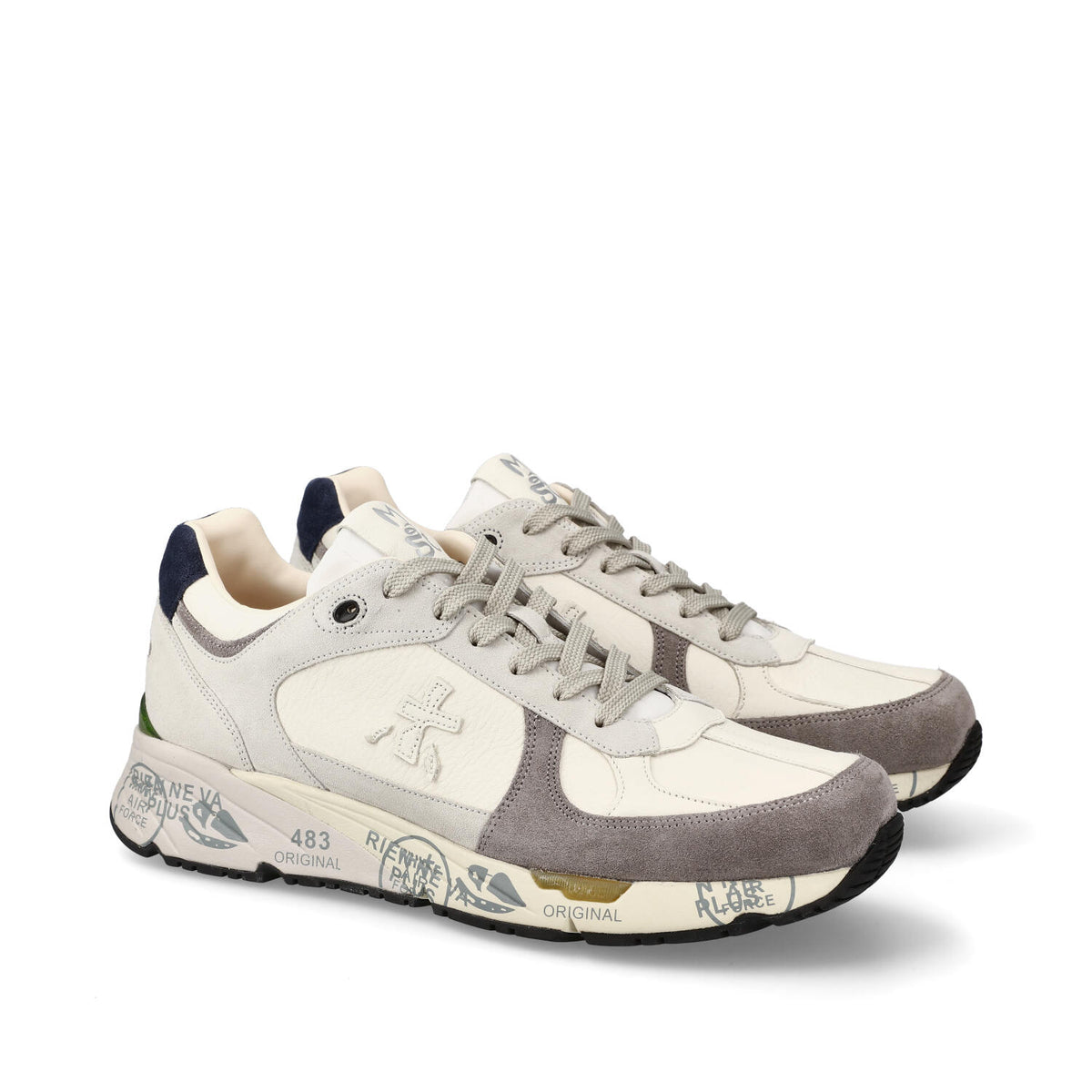 Sneakers Mase Var 7814 in pelle e tessuto 