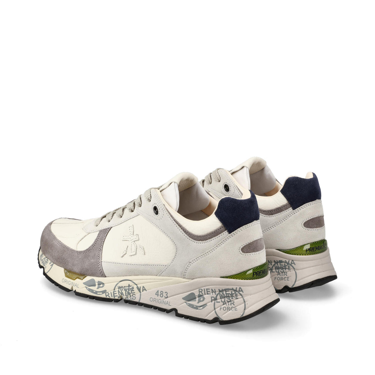 Sneakers Mase Var 7814 in pelle e tessuto 