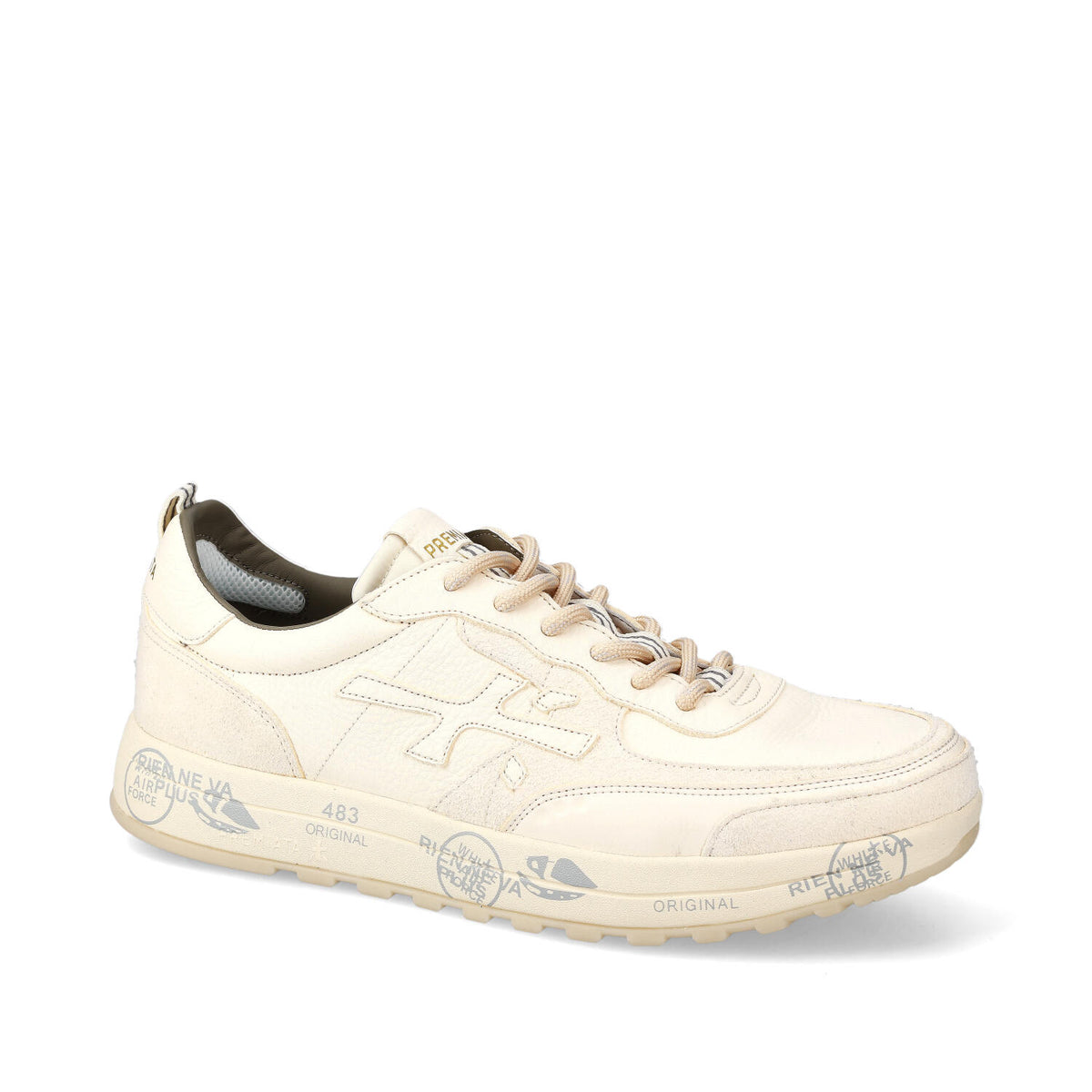 Sneakers Nous Var 7733 in pelle e tessuto 