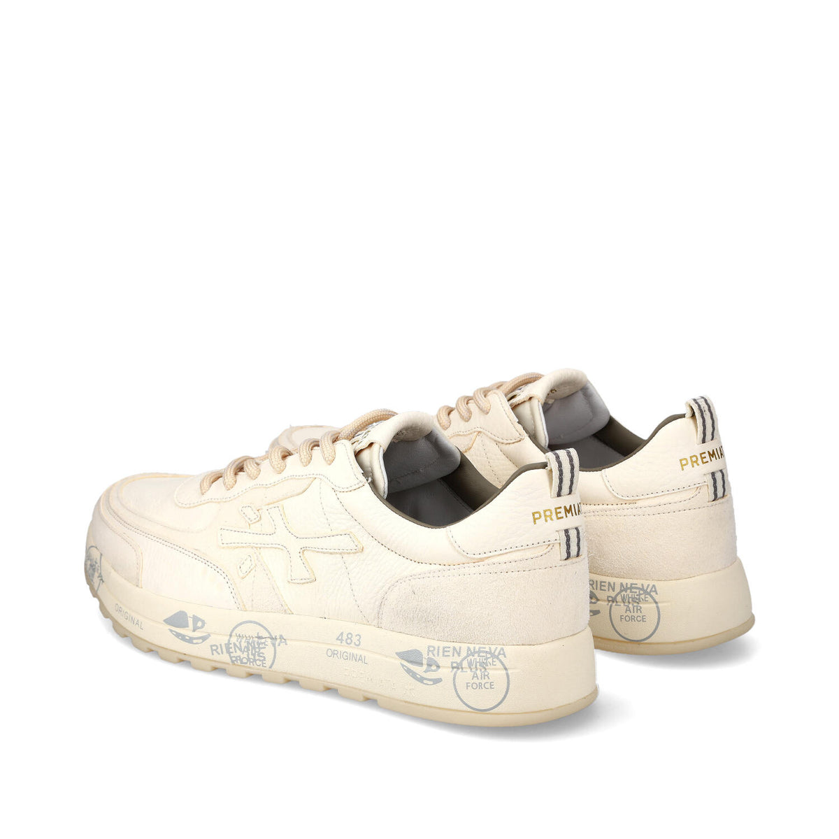 Sneakers Nous Var 7733 in pelle e tessuto 