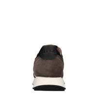 Sneakers Jaki Bicolor in camoscio, tessuto ed ecopelle 