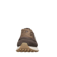 Sneakers Jaki Bicolor in camoscio, tessuto ed ecopelle 
