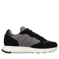 Sneakers Jaki Bicolor in camoscio, tessuto ed ecopelle 